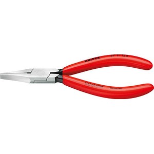 Image KNIPEX Elektronik- u. Feinmechanik Flachzange Gerade 125 mm 37 11 125 (37 11 12