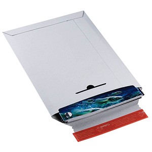 Image 20 ColomPac® Kartonversandtaschen weiß für DIN A4