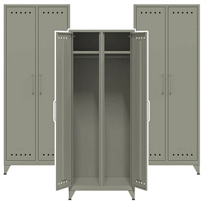Image AKTION: BISLEY Spinde Fern Maxi lichtgrau FERMAX645P3, 1 Schließfach 70,0 x 51,0 x 180,0 cm