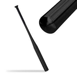 Image relaxdays Baseballschläger schwarz, 1 St.