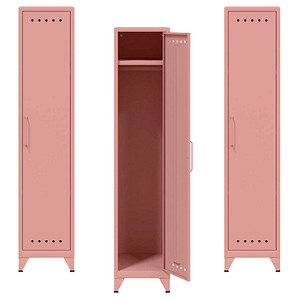Image AKTION: BISLEY Spinde Fern Locker pastelpink FERLOC3S620P3, 1 Schließfach 38,0 x 51,0 x 180,0 cm