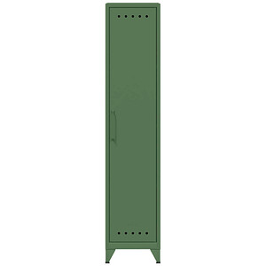Image BISLEY Spind Fern Locker olivgrün FERLOC3S623, 1 Schließfach 38,0 x 51,0 x 180,0 cm