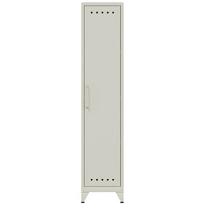 Image BISLEY Spind Fern Locker verkehrsweiß FERLOC3S696, 1 Schließfach 38,0 x 51,0 x 180,0 cm