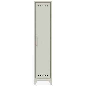 Image BISLEY Spind Fern Locker verkehrsweiß FERLOC696, 1 Schließfach 38,0 x 51,0 x 180,0 cm