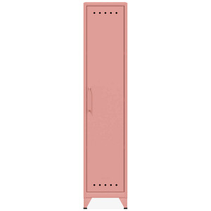 Image BISLEY Spind Fern Locker pastelpink FERLOC620, 1 Schließfach 38,0 x 51,0 x 180,0 cm
