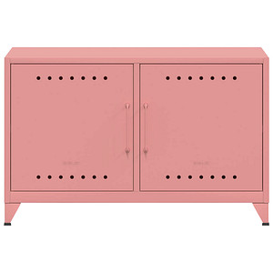 Image BISLEY Sideboard Fern Cabby, FERCAB620 pastelpink 4 Fachböden 114,0 x 40,0 x 72,5 cm
