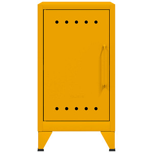 Image BISLEY Stahlschrank Fern Mini FERMINRH642 gelb 38,0 x 40,0 x 72,5 cm, aufgebaut