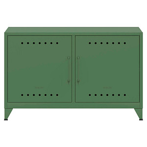 Image BISLEY Sideboard Fern Cabby, FERCAB623 olivgrün 4 Fachböden 114,0 x 40,0 x 72,5 cm