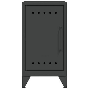 Image BISLEY Stahlschrank Fern Mini FERMINLH634 anthrazitgrau 38,0 x 40,0 x 72,5 cm, aufgebaut