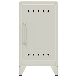 Image BISLEY Stahlschrank Fern Mini FERMINRH696 verkehrsweiß 38,0 x 40,0 x 72,5 cm, aufgebaut