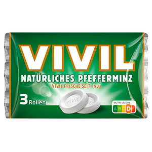 Image VIVIL® Pfefferminz mit Zucker Bonbons 84,0 g