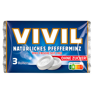 Image VIVIL® Pfefferminz ohne Zucker Bonbons 84,0 g