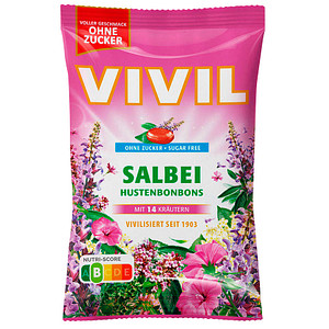 Image VIVIL® Salbei ohne Zucker Bonbons 120,0 g
