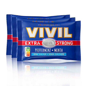 Image VIVIL® Extra Strong Pfefferminz Bonbons 75,0 g