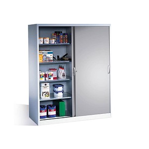 Image CP Stahlschrank 2169-00 lichtgrau 160,0 x 60,0 x 195,0 cm