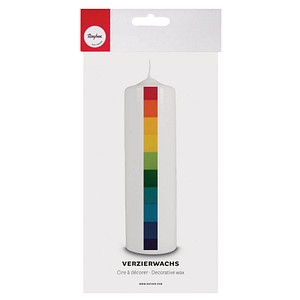 Image Rayher Wachsfolien mehrfarbig Regenbogen-Set