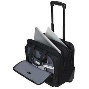 Image DICOTA Laptop-Trolley Eco Top Traveller BASE Kunstfaser schwarz 42,0 x 39,0 x 22,0 cm