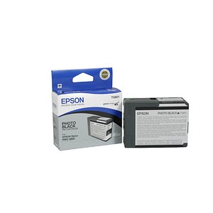 Image EPSON T5801 schwarz Tintenpatrone