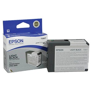 Image EPSON T5807 light schwarz Tintenpatrone