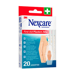 Image Nexcare™ Pflaster Erste Hilfe Mix N0-20-7F beige, 20 St.