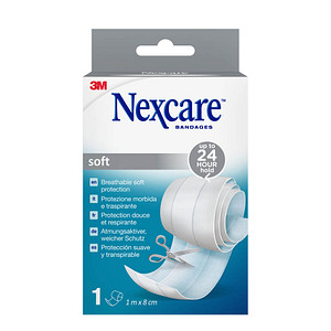 Image Nexcare™ Pflaster Soft Touch Universal N0501B weiß 8,0 cm x 1,0 m, 1 St.
