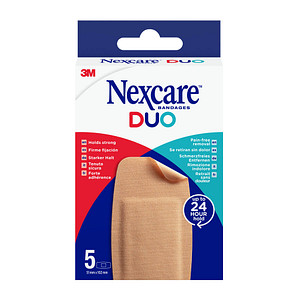Image Nexcare™ Pflaster Duo MAXI N17-8-1M beige 5,1 x 10,2 cm, 5 St.
