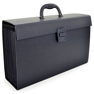 Image RAPESCO Fächertasche, DIN A4, 19 Fächer, schwarz