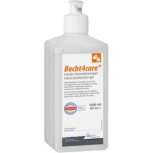 Image Becht4care® Händedesinfektionsgel 1,0 l