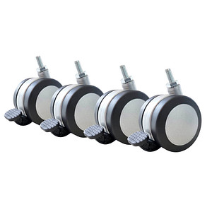Image Kerkmann Rollen für Schreibtische Move 4 für Schreibtische Move 4 bis 180,0 cm Breite