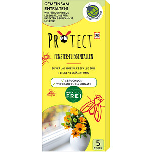 Image PROTECT Fliegenfalle Fenster transparent 5 St.