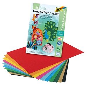 Image folia Tonpapierblock, DIN A3, 130 g/qm, 10 Blatt