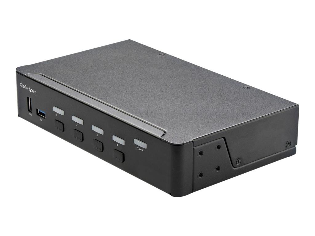 Image STARTECH.COM 4 Port HDMI KVM-Switch - 4K 60Hz Ultra HD HDR - HDMI 2.0 KVM Umsch