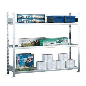 Image SCHULTE Weitspannregal WS 2000 15510 silber 200,0 x 40,0 x 200,0 cm