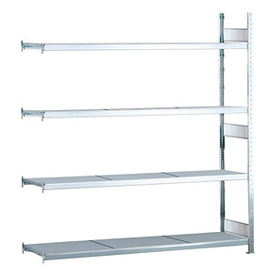 Image SCHULTE Anbau-Weitspannregal WS 2000 15605 silber 225,0 x 60,0 x 250,0 cm
