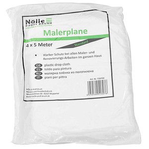 Image Nölle Abdeckfolie 4,0 x 5,0 m weiß 11,0 my
