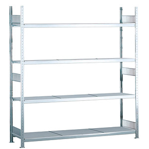 Image SCHULTE Weitspannregal WS 2000 15600 silber 225,0 x 40,0 x 250,0 cm