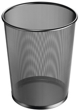 Image herlitz Papierkorb Manhattan, 18 Liter, schwarz