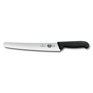 Image VICTORINOX Brotmesser Fibrox silber, Klinge: 26,0 cm