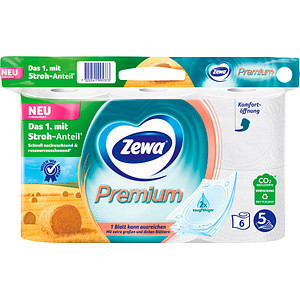 Image Zewa Toilettenpapier Premium 5-lagig 6 Rollen