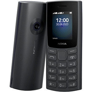 Image NOKIA 110 2G (2023) Dual-SIM-Handy schwarz
