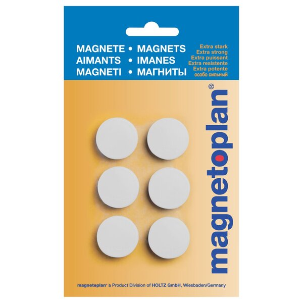Image Magnete Discofix Hobby geblistert w 25 mm 6 Stück
