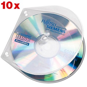 Image 10 VELOFLEX 1er CD-/DVD-Hüllen VELOBOX transparent