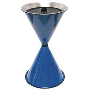 Image SZ Metall 29712 Standaschenbecher blau