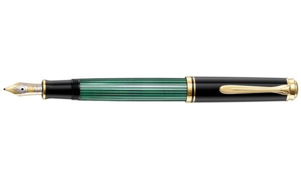 Image Pelikan Füllhalter "Souverän 400", schwarz/grün, EF