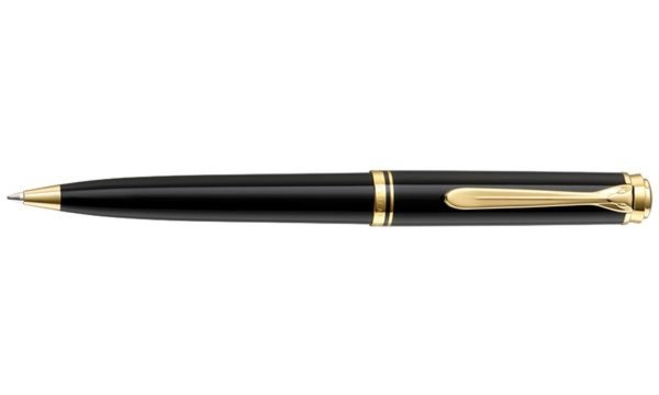 Image Pelikan Drehkugelschreiber "Souverän 800", schwarz/gold