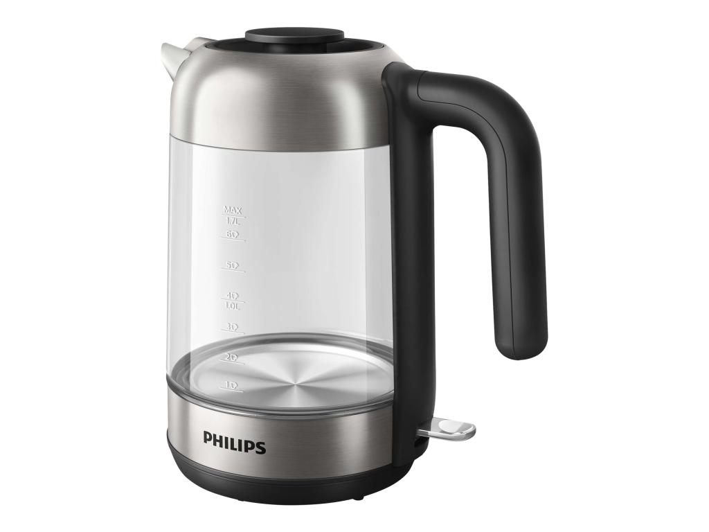 Image PHILIPS HD9339/80 Wasserkocher Viva Glas, glas/edelstahl