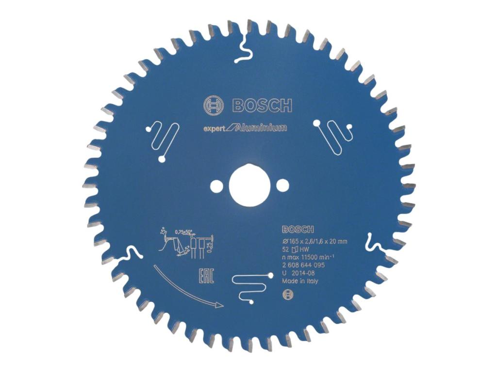 Image BOSCH Kreissägeblatt 165 x 20 x 1.6 mm Zähneanzahl: 52 Bosch Accessories Expert