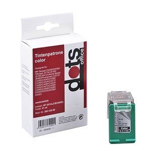 Image dots color Tintenpatrone ersetzt HP 351XL (CB338EE)