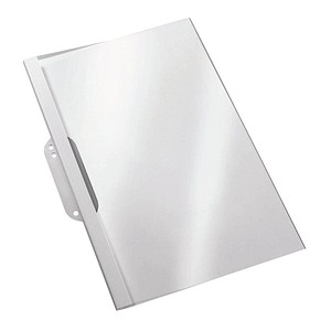 Image 100 dots Thermo-Bindemappen mit Abheftlasche weiß Hochglanzkarton für 15 - 20 Blatt