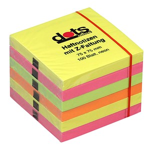 Image dots Z-Faltung Haftnotizen Standard R 330 farbsortiert 6 Blöcke